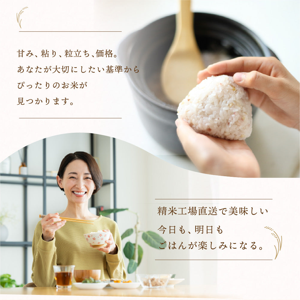 【精米工場直送】20種類から選べる白米 無洗米 高級米から安価なブレンド米まで取り揃え コシヒカリ ゆめぴりか ななつぼし 送料無料
