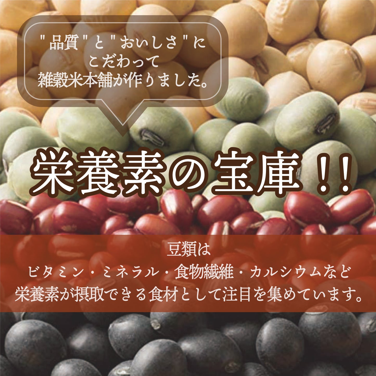 雑穀 雑穀米 国産 ホール豆４種ブレンド (大豆/黒大豆/青大豆/小豆) 9kg(450g×20袋)